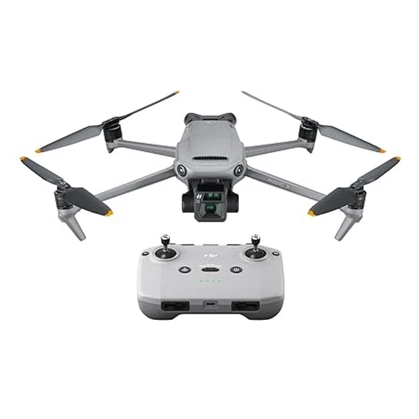 DJI Mavic 3 - Camera Drone with 4/3 CMOS Hasselblad Camera, 5.1K Video, Omnidirectional Obstacle Sensing, 46-Min Flight, RC Quadcopter with Advanced Auto Return, Max 15km Video Transmission