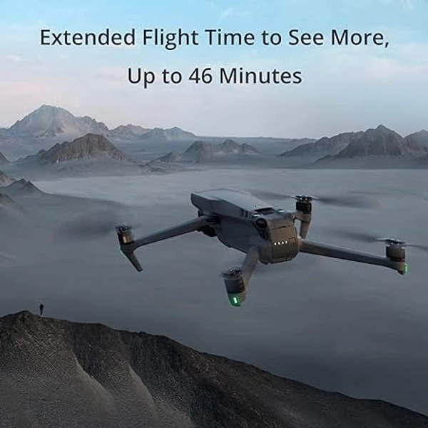DJI Mavic 3 - Camera Drone with 4/3 CMOS Hasselblad Camera, 5.1K Video, Omnidirectional Obstacle Sensing, 46-Min Flight, RC Quadcopter with Advanced Auto Return, Max 15km Video Transmission