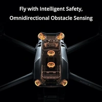 DJI Mavic 3 - Camera Drone with 4/3 CMOS Hasselblad Camera, 5.1K Video, Omnidirectional Obstacle Sensing, 46-Min Flight, RC Quadcopter with Advanced Auto Return, Max 15km Video Transmission