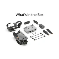 DJI Mavic 3 - Camera Drone with 4/3 CMOS Hasselblad Camera, 5.1K Video, Omnidirectional Obstacle Sensing, 46-Min Flight, RC Quadcopter with Advanced Auto Return, Max 15km Video Transmission