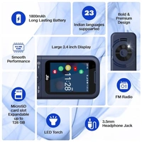 ( Refurbished ) JioPhone Prima 4G Keypad Phone with Premium Design, YouTube, Whatsapp, JioTV, JioCinema, JioSaavn, JioPay(UPI), Video Calling, LED Torch, Digital Cameras | Blue | Locked for JioNetwork