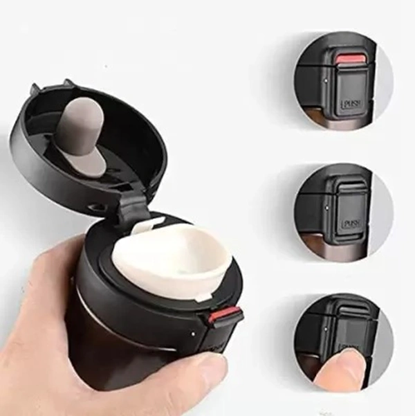 Studlike store Double Wall Vacuum Insulated Stainless Steel Tea Coffee Thermos Flask Travel Stainless Steel Bath Mug  (400 ml)
