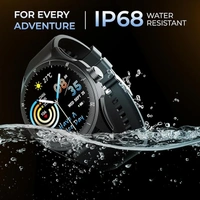 beatXP Vega Neo 1.43” AMOLED Bluetooth Calling Smartwatch with 466 * 466 Pixel, 60 Hz Refresh Rate, 500 Nits, Always on Display, Health Tracking, 100+ Sports Modes (Black Strap, 1.43)
