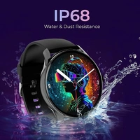 beatXP Flare Pro 1.39” HD Display Bluetooth Calling Smart Watch, 100+ Sports Modes, Heart Rate Monitoring, SpO2, AI Voice Assistant, IP68 - Black