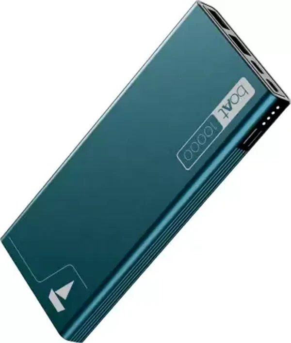 ( OPEN BOX )boAt 10000 mAh 22.5 W Power Bank  (Steel Blue, Lithium Polymer, Quick Charge 3.0 for Mobile)