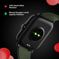 ( Refurbished )boAt Wave Fit Smartwatch, 4.29 cm (1.69 inch) HD Display, Upto 7 Days Battery, 100+ Watch Faces, SpO2 & Heart Rate Monitor, Call, Text & Social Media Notifications  - Green