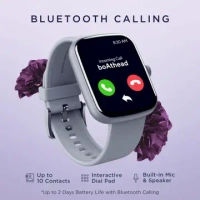 ( Refurbished )boAt Wave Beat Call Smartwatch with Bluetooth Calling - Black