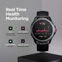 ( Refurbished )boAt Flash Edition Smart Watch with Activity Tracker, Multiple Sports Modes, 1.3" Screen, 170+ Watch Faces, Sleep Monitor, Gesture, Camera & Music Control, IP68 & 7 Days Battery Life - Black