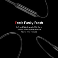 ( open box )DIZO Wireless Power with ENC, 11.2mm Driver,18H Playback (by realme TechLife) Bluetooth Headset  (Classic Black, In the Ear) 