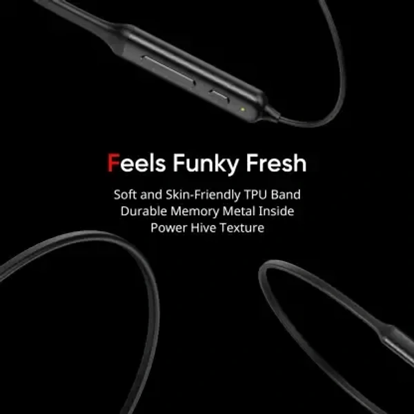 ( open box )DIZO Wireless Power with ENC, 11.2mm Driver,18H Playback (by realme TechLife) Bluetooth Headset  (Classic Black, In the Ear) 