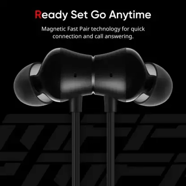 ( open box )DIZO Wireless Power with ENC, 11.2mm Driver,18H Playback (by realme TechLife) Bluetooth Headset  (Classic Black, In the Ear) 