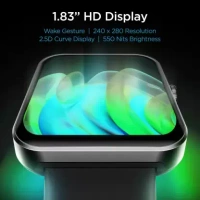 ( open box )boAt Wave Flex Connect with 1.83" HD Display,Bluetooth Calling & Premium Metal Design Smartwatch