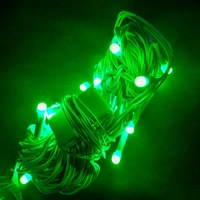 15 Meter Green Color Diwali Decorative LED Lights - Green