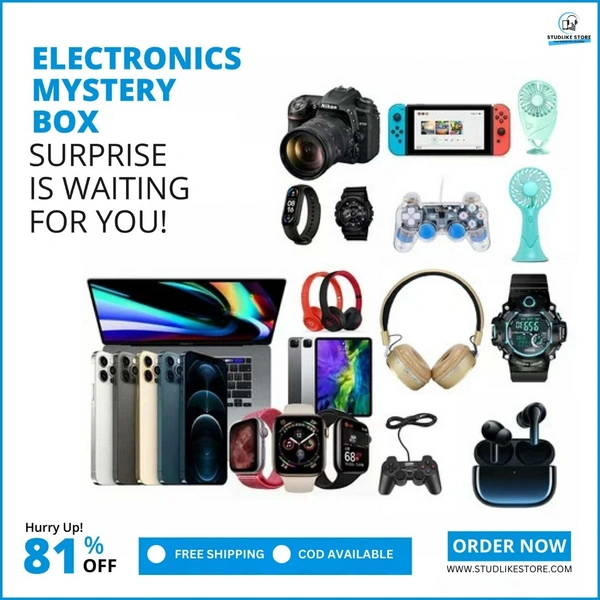Electronics Mystery Box – Free  Shipping