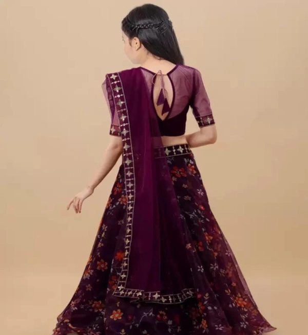 FULPARI  Girls Lehenga Choli  - 9 Year To 14 Year