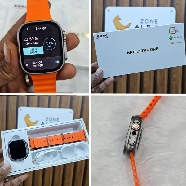 HK11 Ultra One Dual Camara Smartwatch 