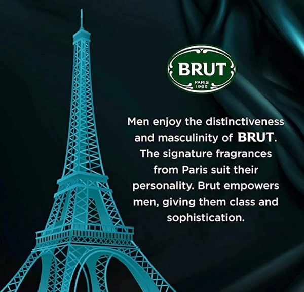 Brut Original Deodorant Body Spray for Men, Masculine Long-Lasting Deo with Fresh, Authentic Fragrance, Imported (200ml)