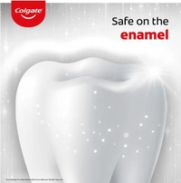Colgate Visible White Toothpaste 200g (100g x Pack of 2) Teeth Whitening Starts in 1 week, Safe on Enamel, Stain Removal and Minty Flavour for Fresh Breath