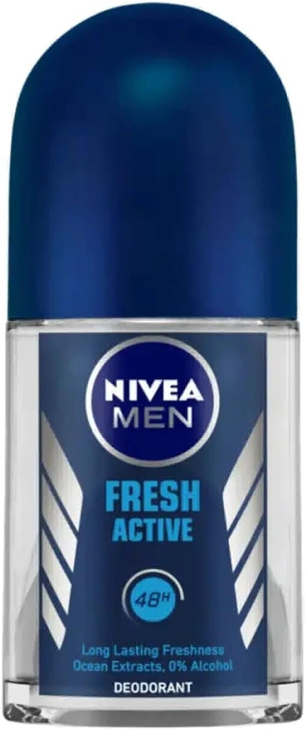 Nivea Fresh Active Anti-perspirant Roll On for Men, 25ml