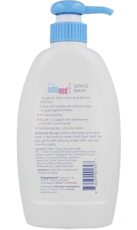 Sebamed Baby Gentle Wash 400ml|Ph 5.5| With Allantoin| No tears formula |Clinically tested