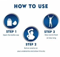NIVEA Fresh Natural Roll On, 50ml