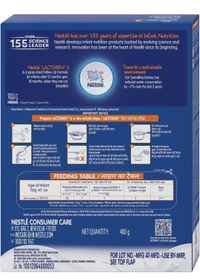 Lactogen Nestle Follow-Up Formula Powder, Stage 3, 400G (After 12 Months), Infant