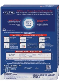 Lactogen Nestlé Lactogen 4 Follow-Up Formula Powder - After 18 Months Upto 24 Months, Stage 4, 400G Bag-In-Box Pack, Infant