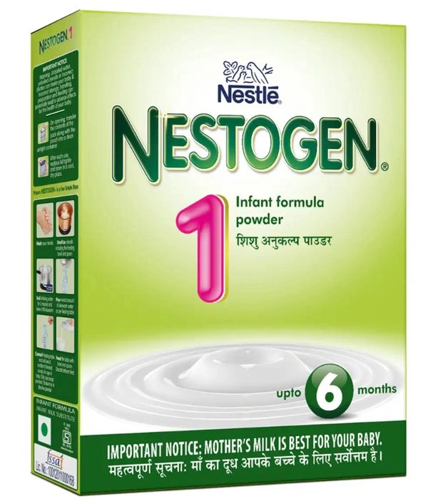 Nestle Nestogen Infant Formula Stage 1 (Up to 6 Months) Powder, 400 gm Refill Pack