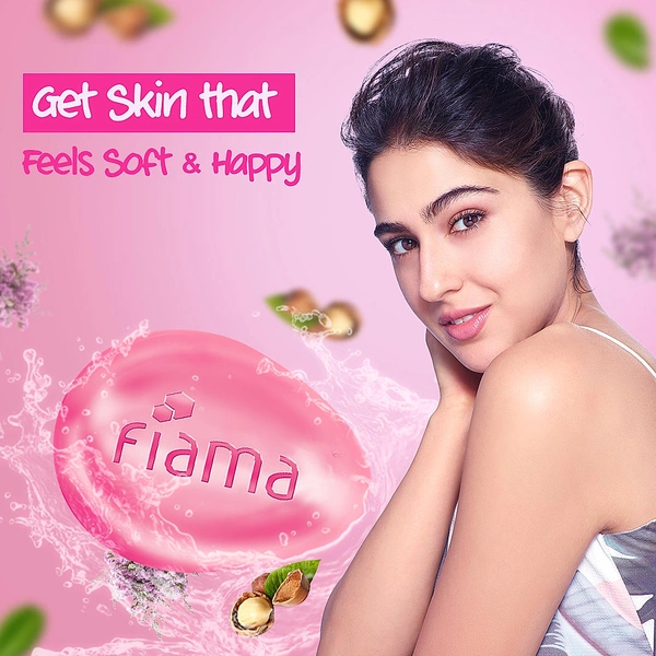 Fiama Gel Soap Patchouli & Macademia Gel Bar, 125 G