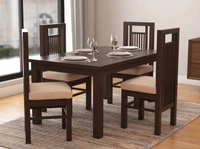 Dining Set - Brown, 165cm X 100cm