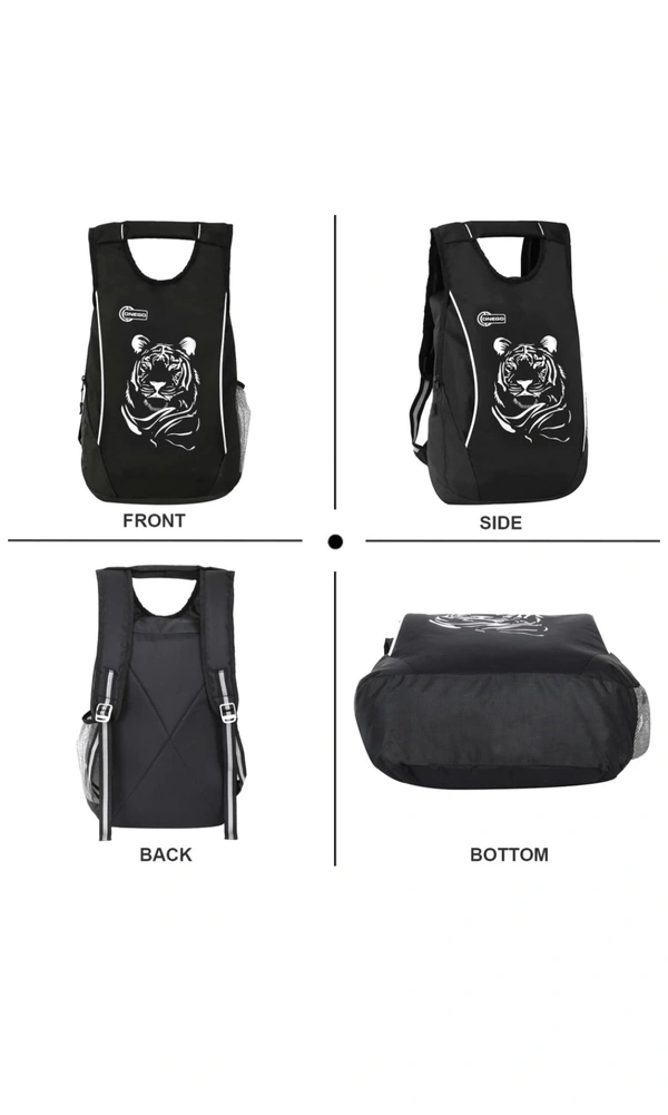 Sky fashion Water Resistant for College Tuition Picnic and daypack bag 22 L Backpack (Black) - Black, 16"