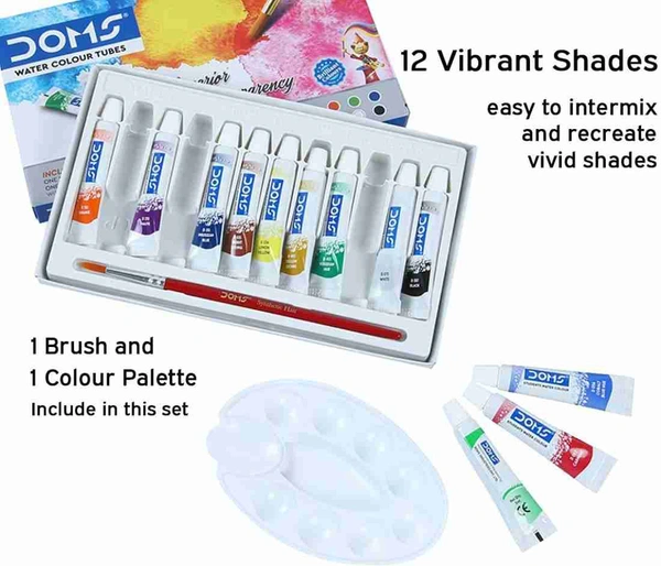 Doms Water Colour Tubes