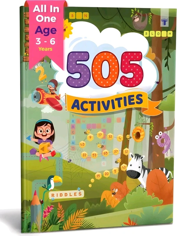 "Nurture 505 Activities Book: Engaging English Workshops for Kids"
