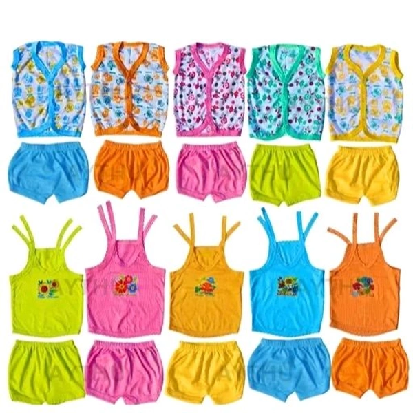 Born Baby dress Soft Clothing 0 to 3 months Cotton cloth Set Combo Pack of 10 | Kids Dress Suitable for Baby Girls and Boys | Trendy and casual clothes |Unisex | Cotton | Multicolour Pack of 10