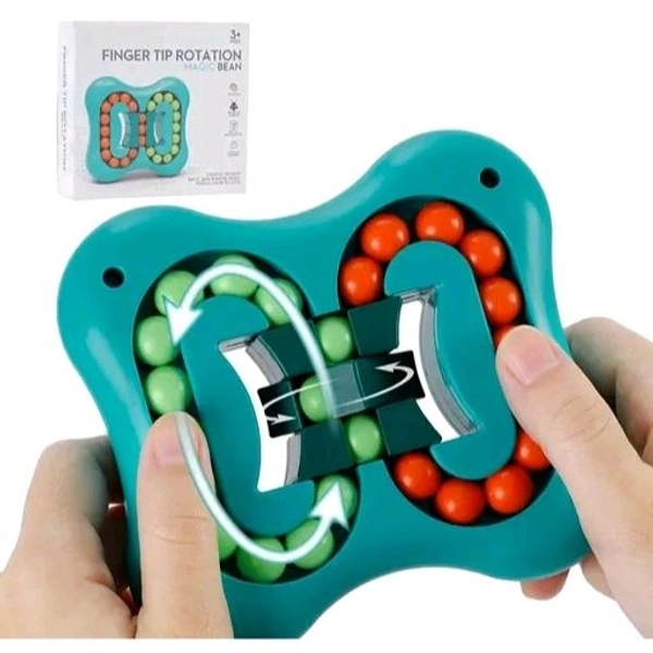 Chocozone Rotating Magic Bean Toys Decompression Rotating Small Beads Magic Cube Toys for Kids Puzzle Educational Toys for 8 Years Old