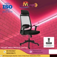 Mango Blossom Churchil High Back Office Chair Black  - Big, Black
