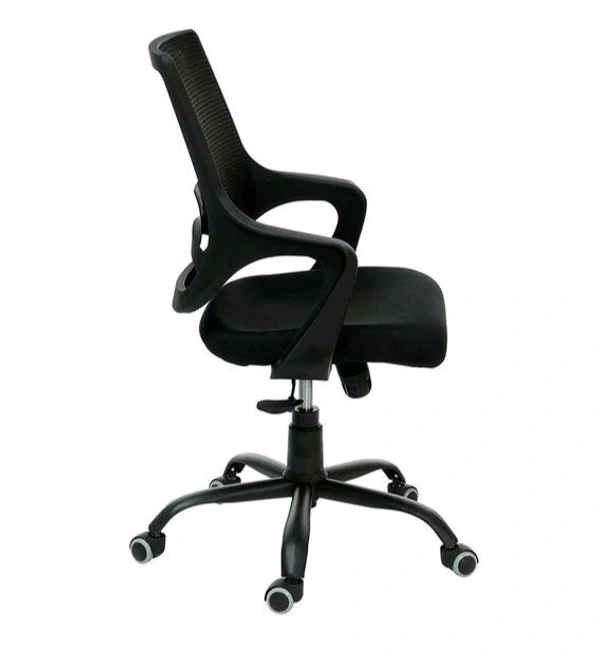 MANGO BLOSSOM NANO MID BACK MESH OFFICE CHAIR BLACK - Black, Medium