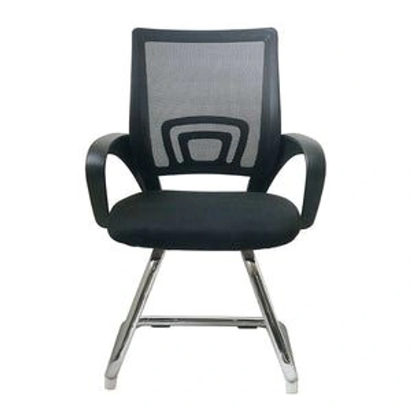 MANGO BLOSSOM ARNOS MID BACK VISITOR MESH OFFICE CHAIR BLACK - Black