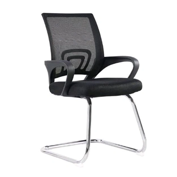 MANGO BLOSSOM ARNOS MID BACK VISITOR MESH OFFICE CHAIR BLACK - Black