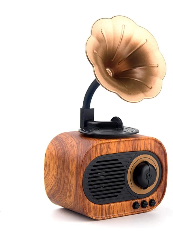 Eenfnety™ PREPAID Artis BT12 Classic Retro Wireless BT Speaker with FM/USB/PREPAID Only AUX in & Hands Free Calling (5W RMS Output) PCENF5280