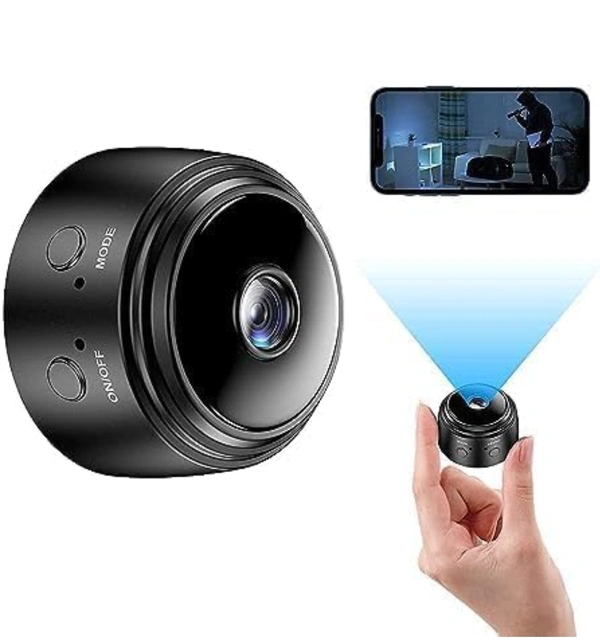 SONATA GOLD HD Mini Camera Wireless WiFi 1080P Home Security Nanny IP Ball Cam with Motion Detection Night Vision Wireless Cameras