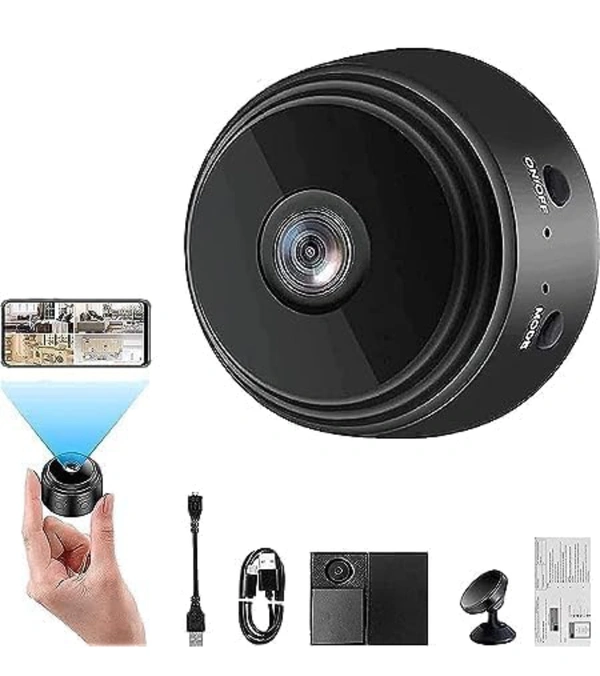 SONATA GOLD HD Mini Camera Wireless WiFi 1080P Home Security Nanny IP Ball Cam with Motion Detection Night Vision Wireless Cameras