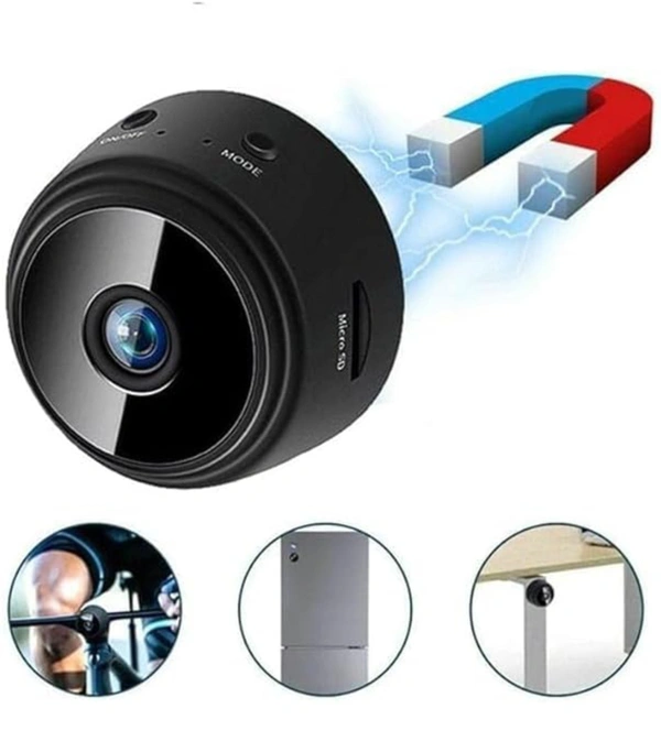 SONATA GOLD HD Mini Camera Wireless WiFi 1080P Home Security Nanny IP Ball Cam with Motion Detection Night Vision Wireless Cameras
