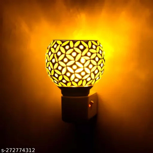 Krishna LED Kapoordani/Aroma Oil Diffuser With On Off Switch To Toggle For Burner & Lamp