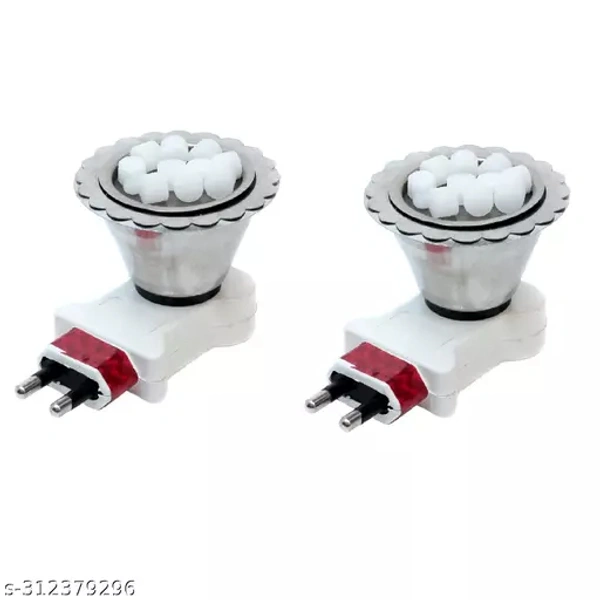 REVV UP Stainless Steel Metal Electric Kapoor Dani Stand, Incense Holder, Burner, Aroma Diffuser, Incense Burner Pack of 2