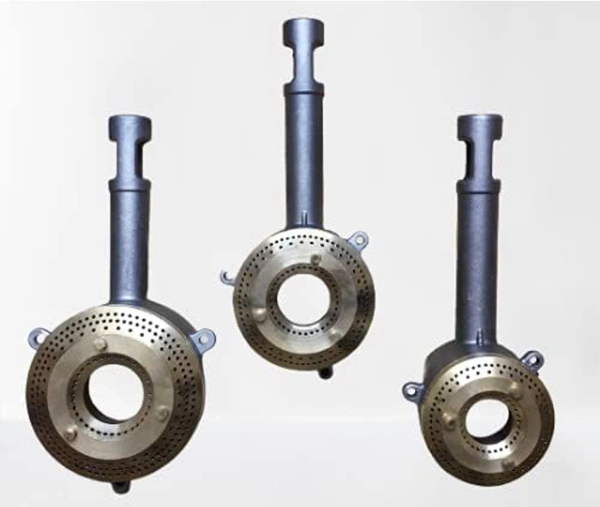 POOJAY - Gas Stove Glass Top Burner Set (1 Jumbo, 1 Medium & 1 Small)