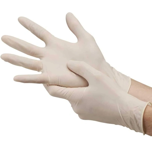 Medicure Premium Latex Gloves - Medium Sized - 100 pieces