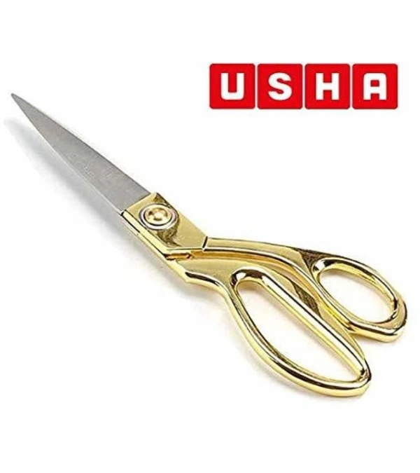 USHA K-37 Scissors (Set Of 1, GOLDEN)