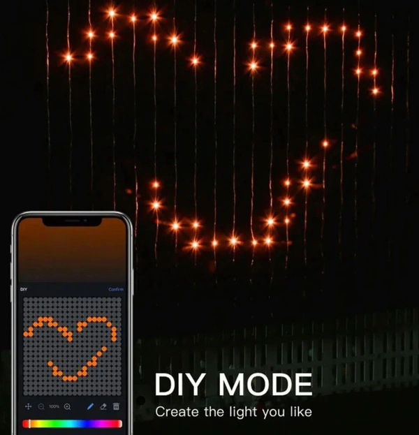 Smart LED Curtain Lights PCENF5300