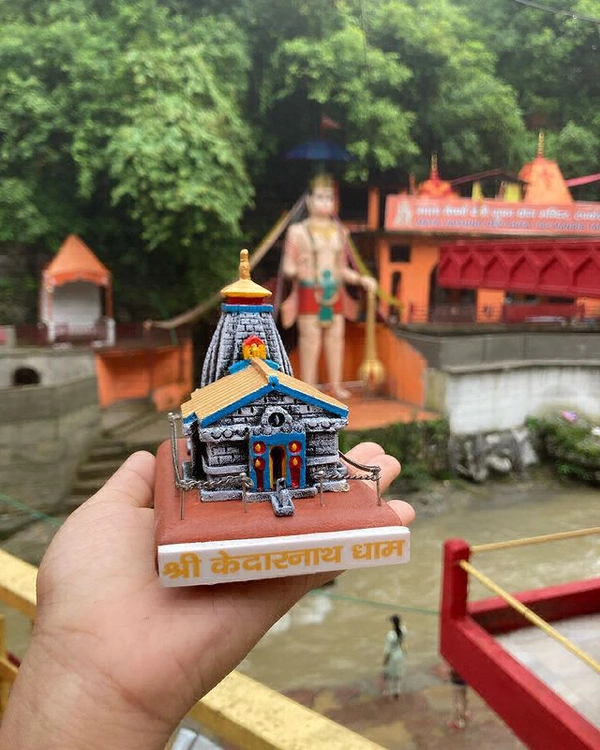 Kedarnath Temple Mini Size  PCENF5308 Attractive Home Temple  PCENF5308 *Material: WoodPattern: TraditionalProduct Breadth: 10 cmProduct Height: 13 cmProduct Length: 16 cmNet Quantity (N): 1Dispatch: 1 Day*Proof of Safe Delivery! Click to know on Safety Standards of Delivery Partners- https://ltl.sh/y_nZrAV3